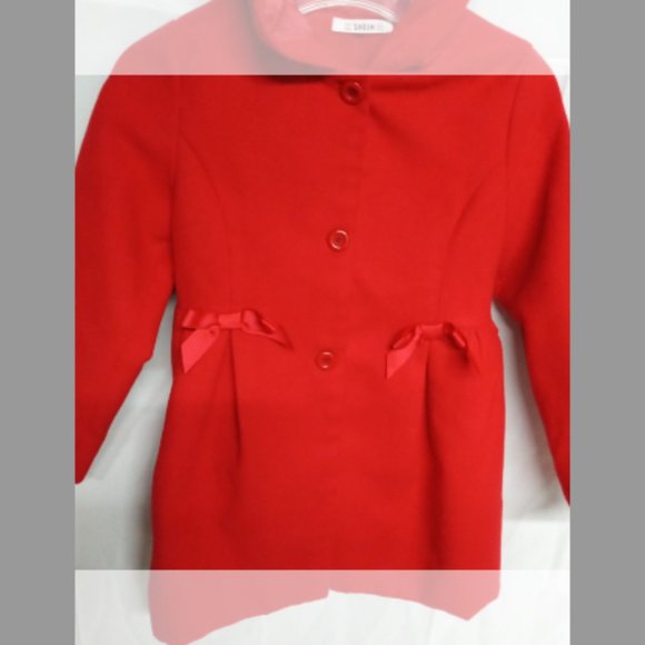 Hooded GIRLS SHEIN JACKET SZ 10Y - Picture 3 of 4